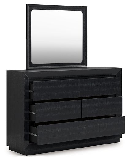 Londer Dresser and Mirror - Orbit Furniture (Richmond,BC)