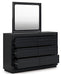 Londer Dresser and Mirror - Orbit Furniture (Richmond,BC)
