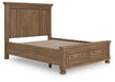 Feddinger Panel Storage Bed - Orbit Furniture (Richmond,BC)