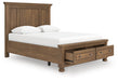 Feddinger Panel Storage Bed - Orbit Furniture (Richmond,BC)