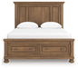Feddinger Panel Storage Bed - Orbit Furniture (Richmond,BC)