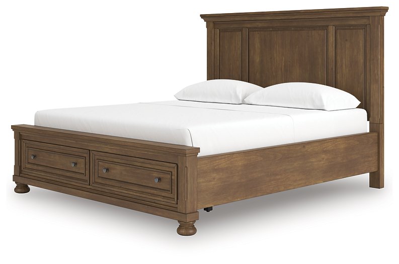 Feddinger Panel Storage Bed - Orbit Furniture (Richmond,BC)