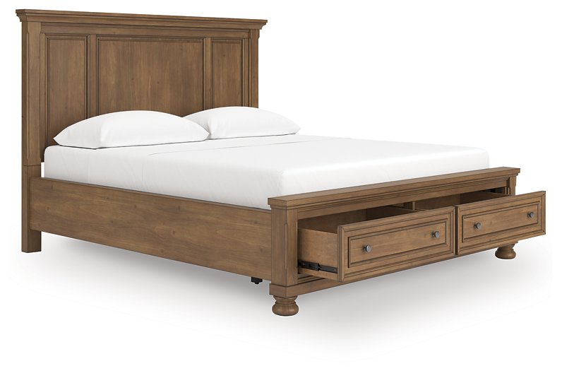 Feddinger Panel Storage Bed - Orbit Furniture (Richmond,BC)