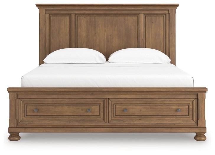Feddinger Panel Storage Bed - Orbit Furniture (Richmond,BC)