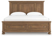 Feddinger Panel Storage Bed - Orbit Furniture (Richmond,BC)