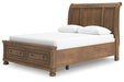 Feddinger Panel Storage Bed - Orbit Furniture (Richmond,BC)