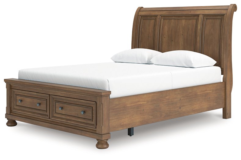 Feddinger Panel Storage Bed - Orbit Furniture (Richmond,BC)