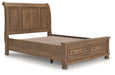 Feddinger Panel Storage Bed - Orbit Furniture (Richmond,BC)