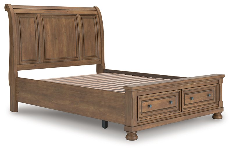 Feddinger Panel Storage Bed - Orbit Furniture (Richmond,BC)