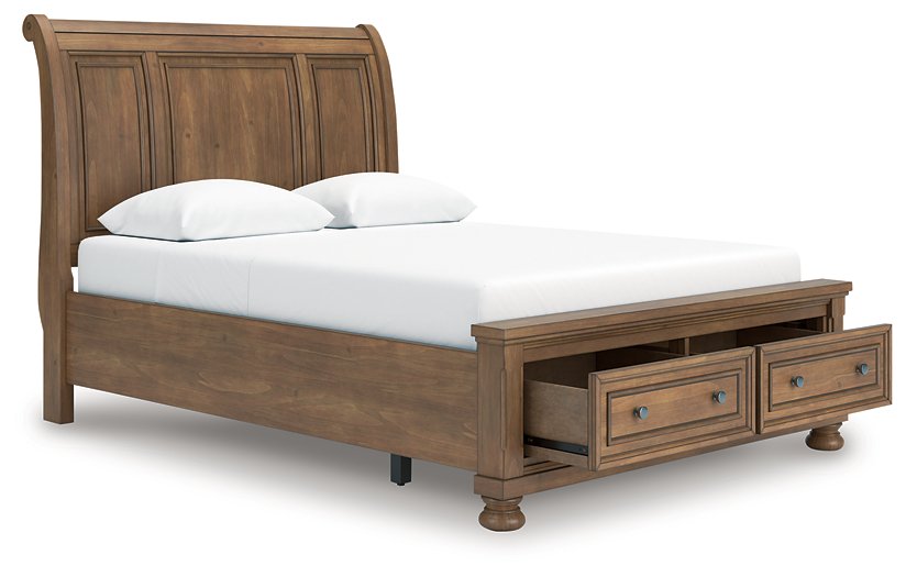 Feddinger Panel Storage Bed - Orbit Furniture (Richmond,BC)