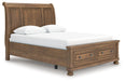 Feddinger Panel Storage Bed - Orbit Furniture (Richmond,BC)