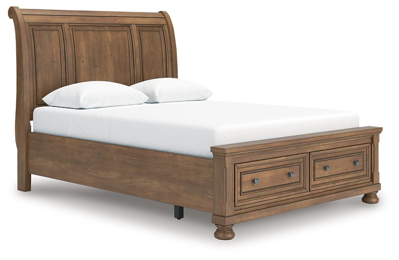 Feddinger Panel Storage Bed - Orbit Furniture (Richmond,BC)