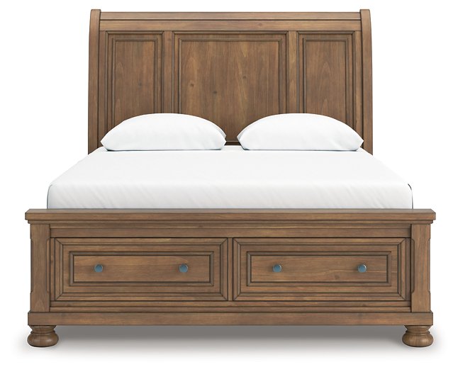 Feddinger Panel Storage Bed - Orbit Furniture (Richmond,BC)