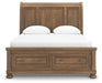 Feddinger Panel Storage Bed - Orbit Furniture (Richmond,BC)