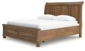 Feddinger Panel Storage Bed - Orbit Furniture (Richmond,BC)