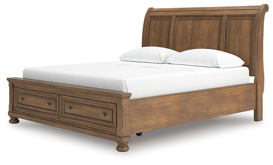 Feddinger Panel Storage Bed - Orbit Furniture (Richmond,BC)