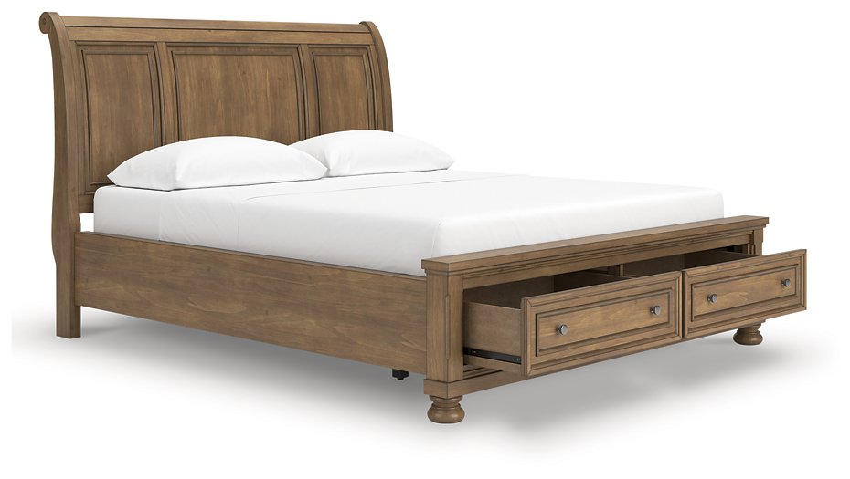 Feddinger Panel Storage Bed - Orbit Furniture (Richmond,BC)