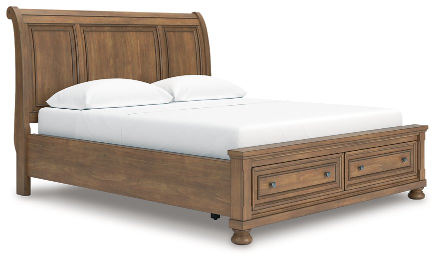 Feddinger Panel Storage Bed - Orbit Furniture (Richmond,BC)