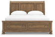 Feddinger Panel Storage Bed - Orbit Furniture (Richmond,BC)