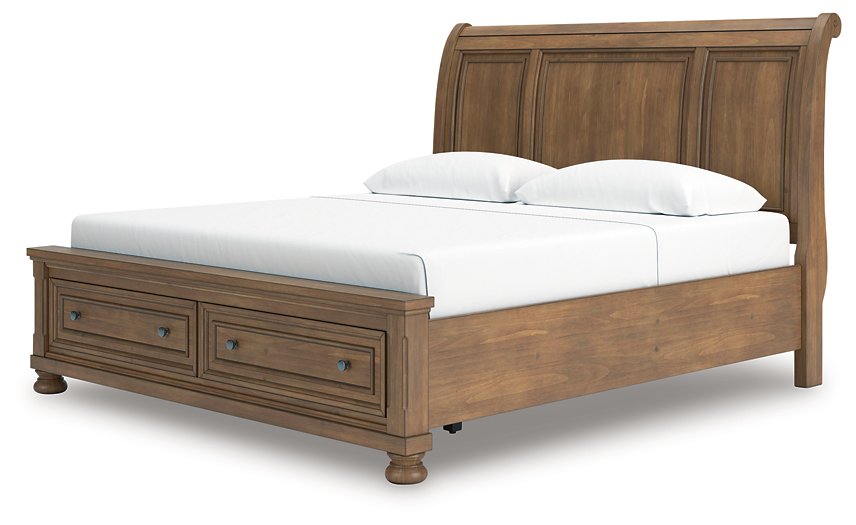 Feddinger Panel Storage Bed - Orbit Furniture (Richmond,BC)