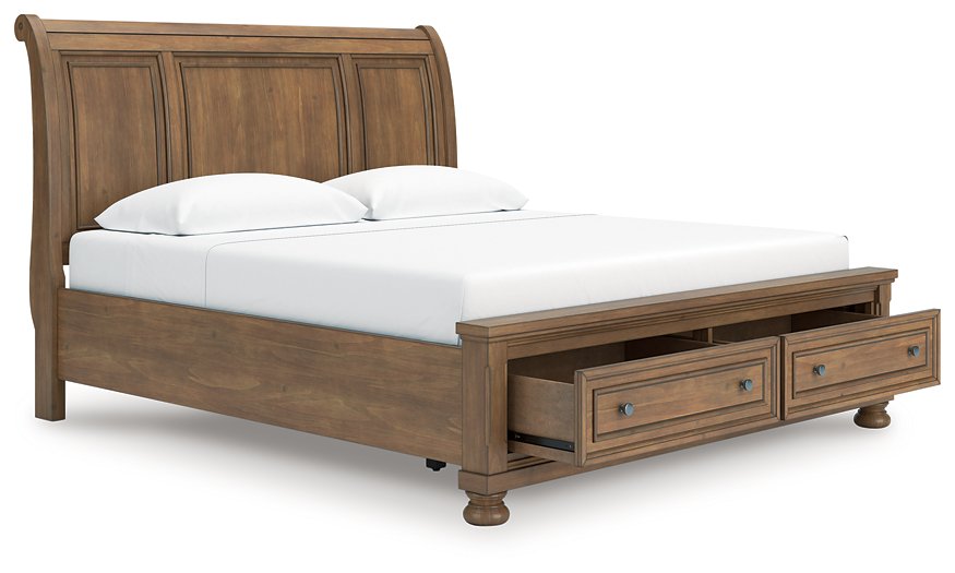 Feddinger Panel Storage Bed - Orbit Furniture (Richmond,BC)