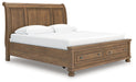 Feddinger Panel Storage Bed - Orbit Furniture (Richmond,BC)