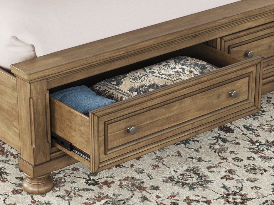 Feddinger Panel Storage Bed - Orbit Furniture (Richmond,BC)