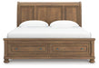 Feddinger Panel Storage Bed - Orbit Furniture (Richmond,BC)