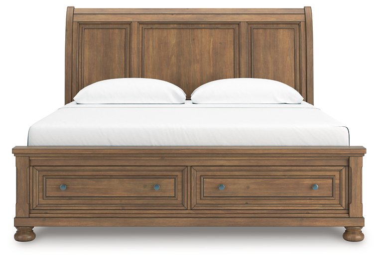 Feddinger Panel Storage Bed - Orbit Furniture (Richmond,BC)