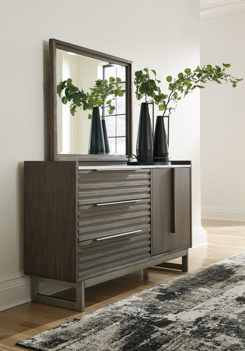 Arkenton Dresser and Mirror - Orbit Furniture (Richmond,BC)
