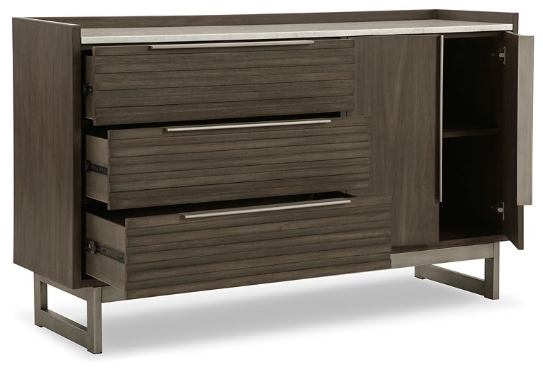 Arkenton Dresser and Mirror - Orbit Furniture (Richmond,BC)
