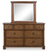 Chadworth Dresser and Mirror - Orbit Furniture (Richmond,BC)