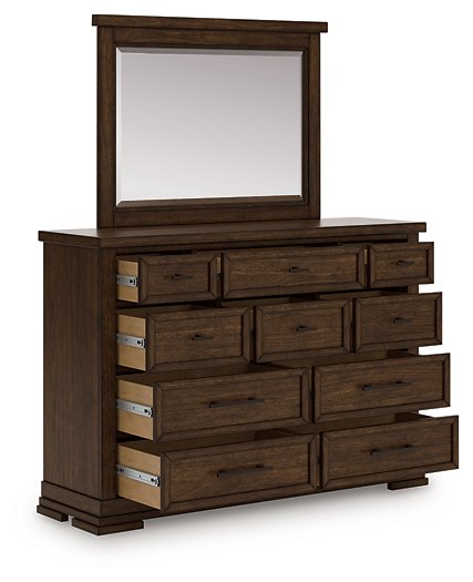 Taffenbrook Dresser and Mirror - Orbit Furniture (Richmond,BC)