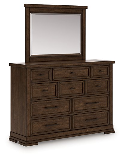 Taffenbrook Dresser and Mirror - Orbit Furniture (Richmond,BC)