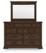 Taffenbrook Dresser and Mirror - Orbit Furniture (Richmond,BC)
