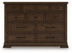 Taffenbrook Dresser and Mirror - Orbit Furniture (Richmond,BC)