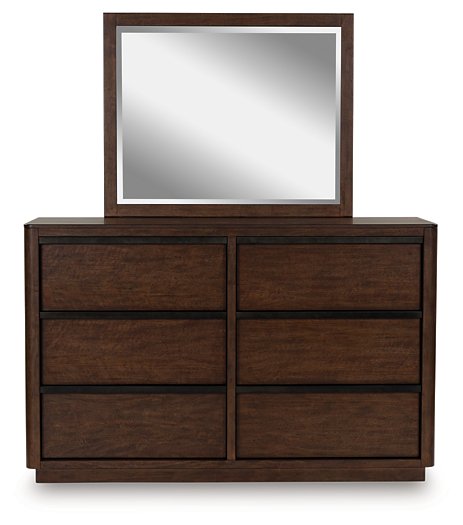 Dilenno Dresser and Mirror - Orbit Furniture (Richmond,BC)