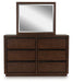 Dilenno Dresser and Mirror - Orbit Furniture (Richmond,BC)