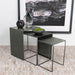Imez 3-piece Rectangular Metal Nesting Table Grey - Orbit Furniture (Richmond,BC)