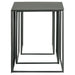 Imez 3-piece Rectangular Metal Nesting Table Grey - Orbit Furniture (Richmond,BC)