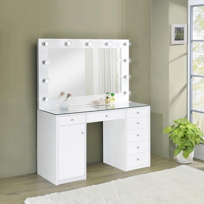 Acena Vanity Table and Mirror - Orbit Furniture (Richmond,BC)