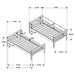Dakota Bunk Beds - Orbit Furniture (Richmond,BC)