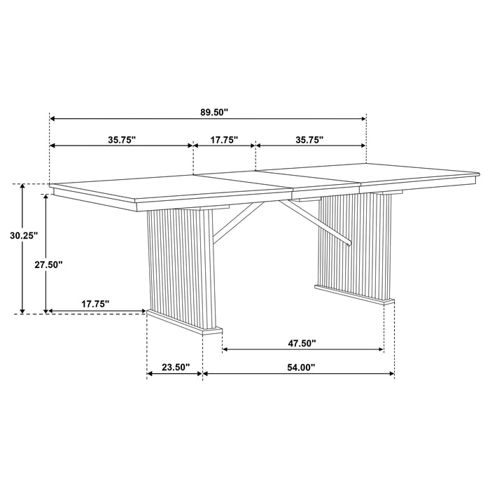Adina Dining Tables - Orbit Furniture (Richmond,BC)