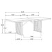 Adina Dining Tables - Orbit Furniture (Richmond,BC)