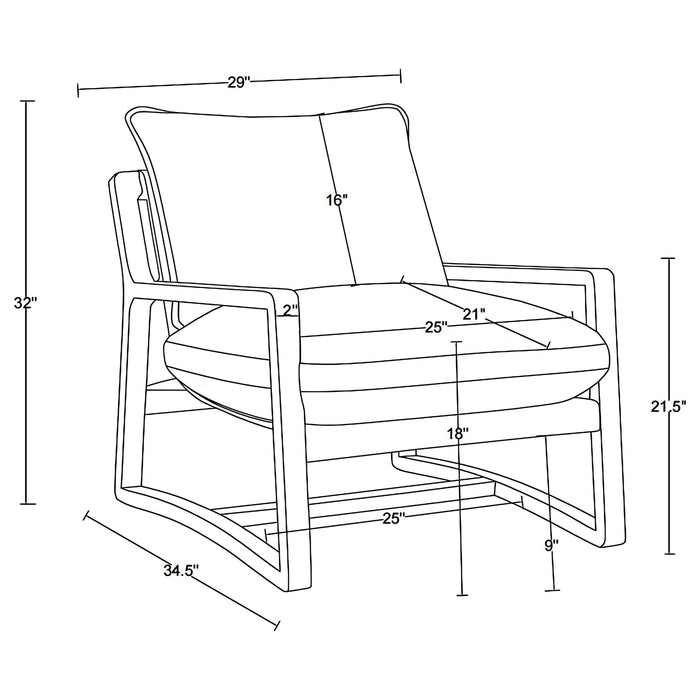 Geneva Accent Chairs - Orbit Furniture (Richmond,BC)