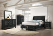 Sandy Beach Storage 5-Piece Eastern King Bedroom Set with Sleigh Headboard - Orbit Furniture (Richmond,BC)