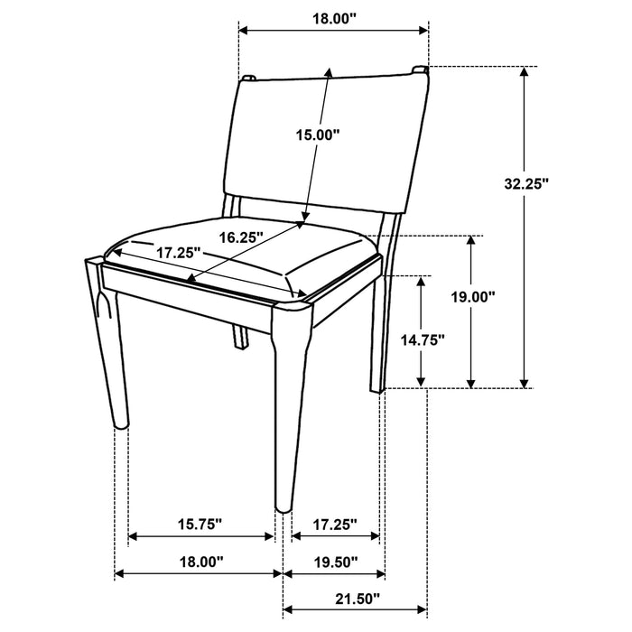 Ottowa Side Chairs - Orbit Furniture (Richmond,BC)