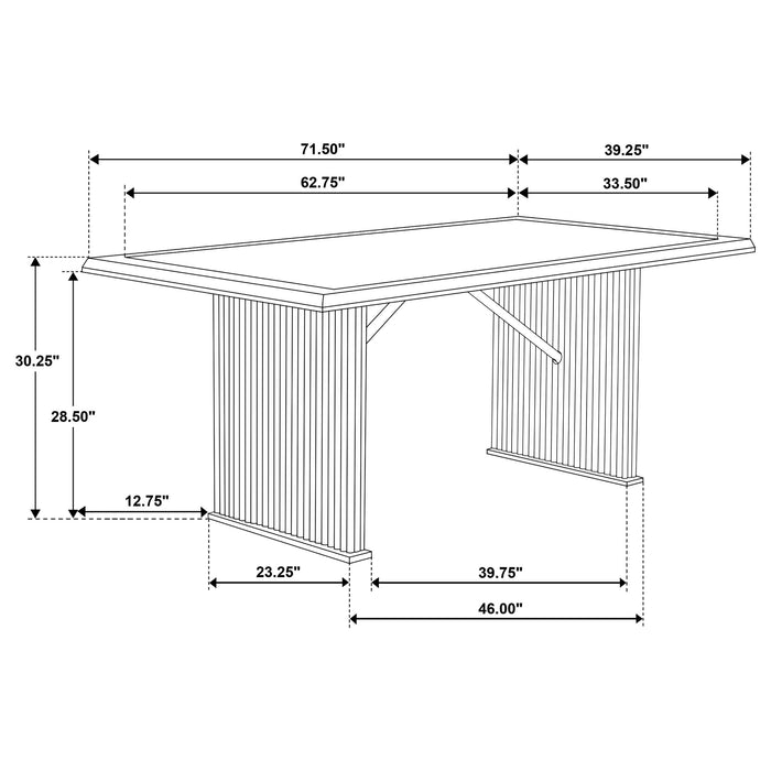 Sherwood Dining Tables - Orbit Furniture (Richmond,BC)