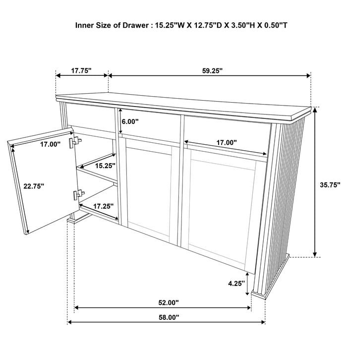 Adina Sideboards - Orbit Furniture (Richmond,BC)