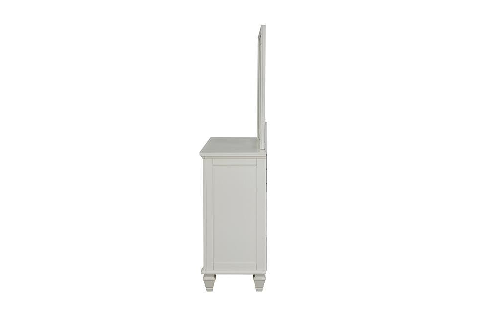 Sandy Beach 11-drawer Rectangular Dresser Cream White - Orbit Furniture (Richmond,BC)